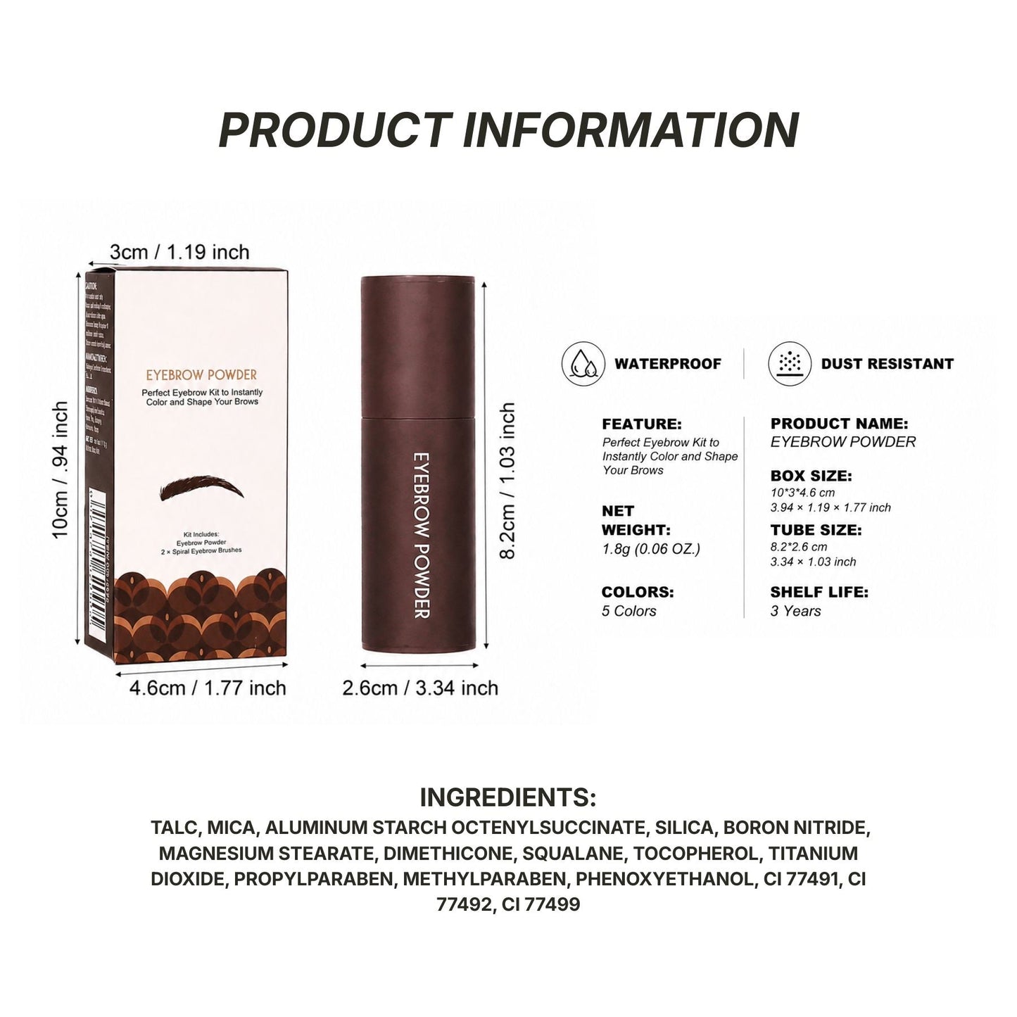 BrowFix Powder